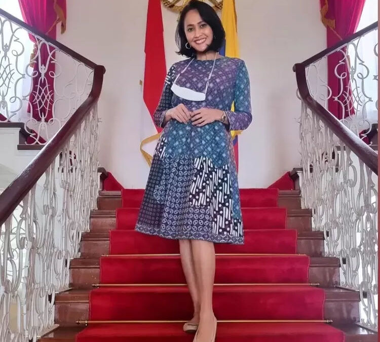 5 Potret Anggota DPR RI Christina Aryani Bertemu Parlemen Kolombia