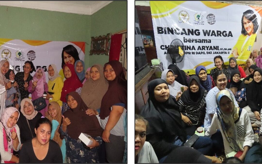 Bincang Warga bersama Christina Aryani di Jakarta Selatan
