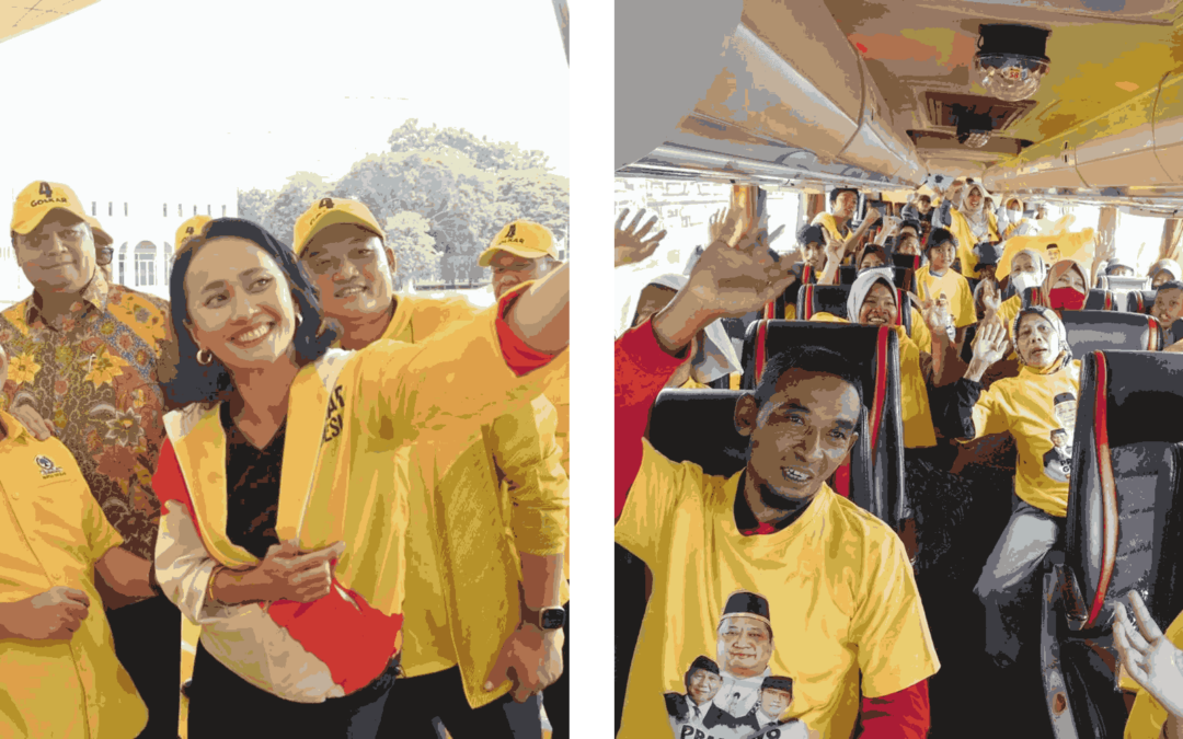 Pelepasan Mudik Gratis bersama Partai Golkar