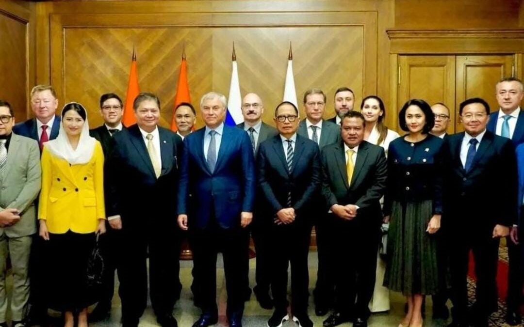 Kunjungan Christina Aryani ke Moscow, Rusia