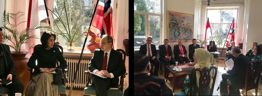 Memimpin Delegasi Pansus Revisi Undang-Undang Kelautan dalam Kunjungan Kerja ke Oslo, Norwegia