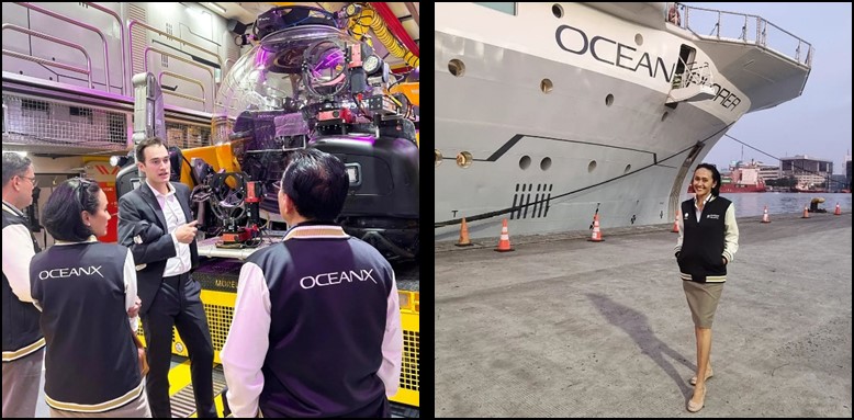 Tim Kaukus Kelautan Mengunjungi Ocean Explorer (Ocean X)